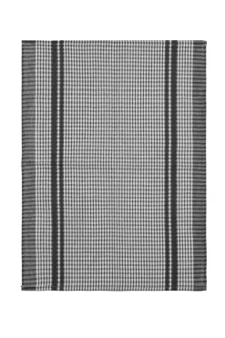 Keukendoek Tiseco Home Studio Waffle Black (Set van 6) - 50 x 70 cm