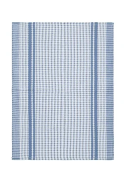 Keukendoek Tiseco Home Studio Waffle Light Blue (Set van 4) - 50 x 70 cm