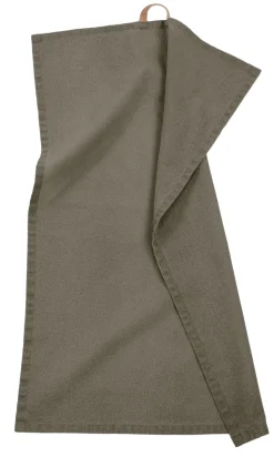 Keukendoek Tiseco Home Studio Myrna Olive Green (Set van 3) - 50 x 70 cm