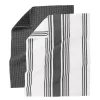 Keukendoek Tiseco Home Studio Combo Black (Set van 4) - 50 x 70 cm
