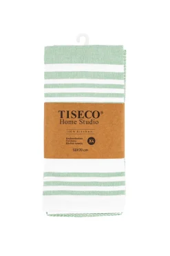 Tiseco Keukendoek Home Studio Combo Smoke Green (Set van 4) - 50 x 70 cm Outlet