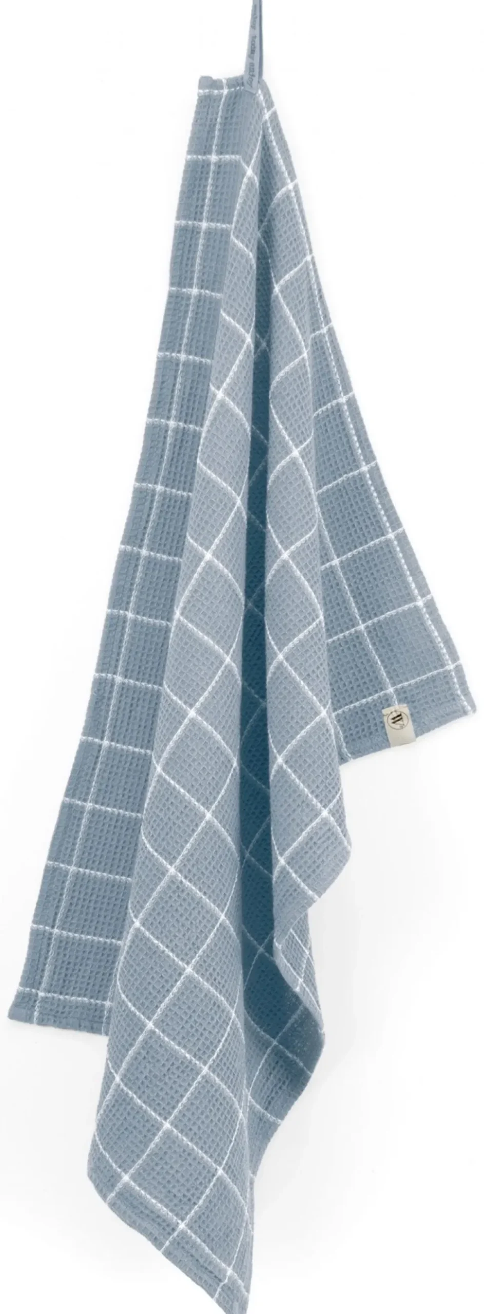Keukendoek Walra Dry with Cubes Jeans Blauw (50 x 70 cm)