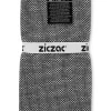 ZicZac Keukendoek Culinary Duo Leno Black (Set van 3) - 50 x 76 cm