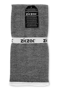 ZicZac Keukendoek Culinary Duo Leno Black (Set van 3) - 50 x 76 cm