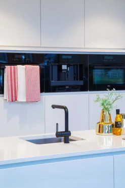 Keukendoek Ziczac Culinary Duo Stripe Black (Set van 3) - 50 x 76 cm