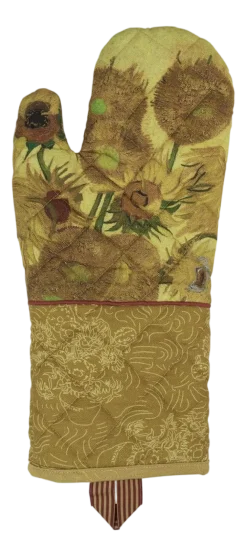 Beddinghouse x Van Gogh Museum Keukenhandschoen Sunflower Yellow (Set van 2) New