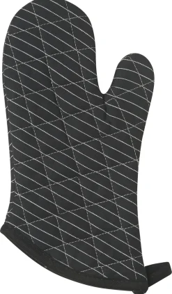 Keukenhandschoen Now Designs Pinstripe Black
