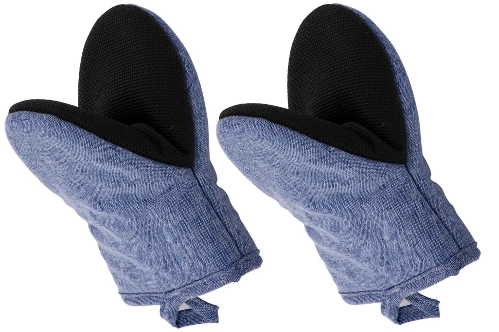 Keukenhandschoen Tiseco Home Studio Stella Dark Blue (Set van 2)