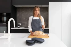 Keukenhandschoen Tiseco Home Studio Stella Black (Set van 2)