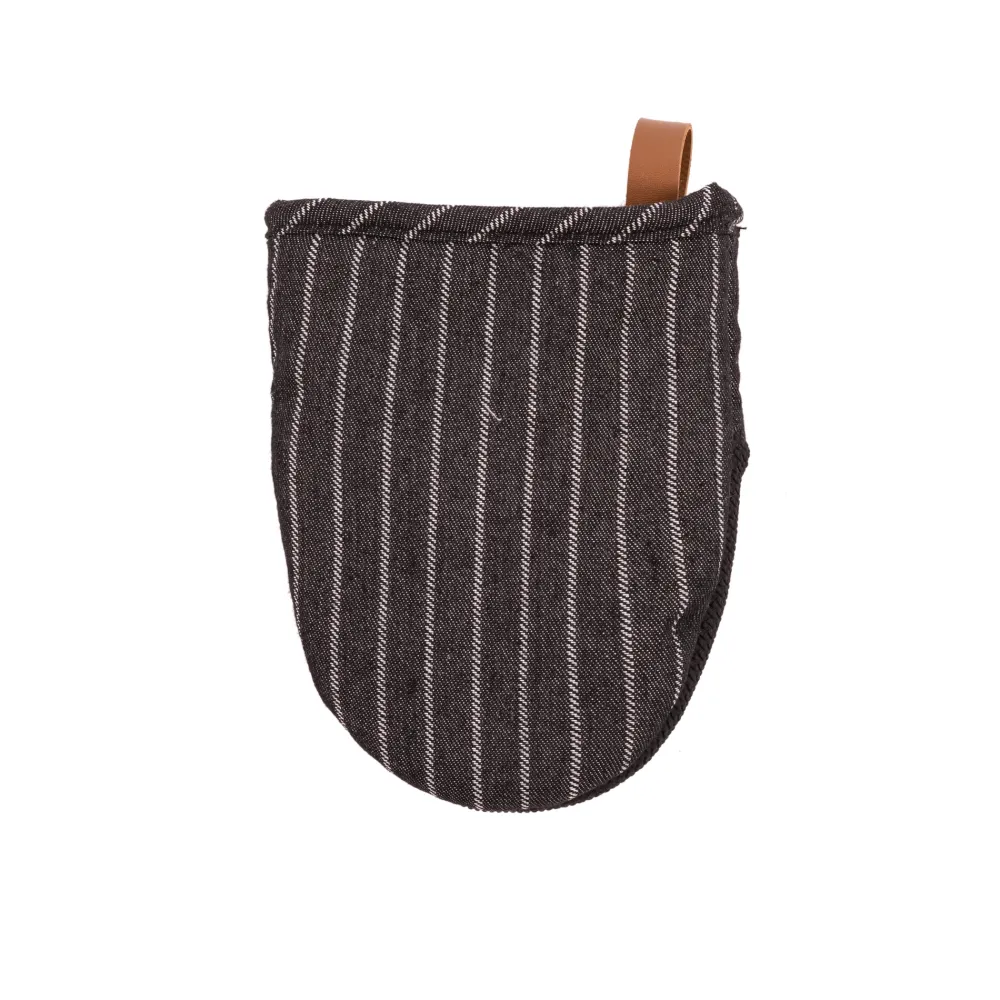 Tiseco Keukenhandschoen Home Studio Sherlock Stripe Black (Set van 2) Best