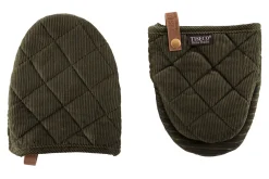 Tiseco Keukenhandschoen Home Studio Velmar Green Olive (Set van 2) Best