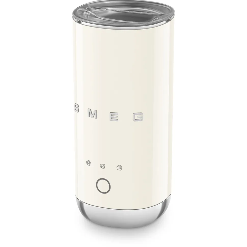 Keukenmachine Set Smeg Filterkoffiemachine DCF02 + Melkopschuimer MFF02 Creme