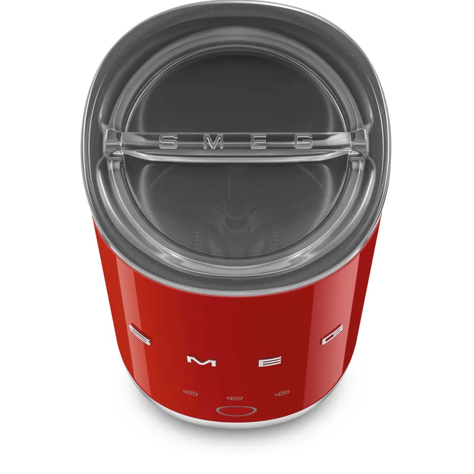 Keukenmachine Set Smeg Filterkoffiemachine DCF02 + Melkopschuimer MFF02 Rood
