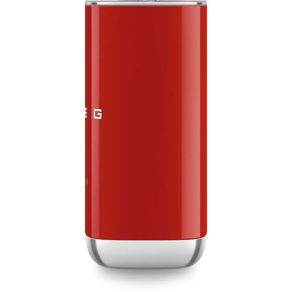 Keukenmachine Set Smeg Filterkoffiemachine DCF02 + Melkopschuimer MFF02 Rood