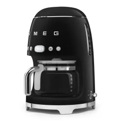 Smeg Keukenmachine Set Filterkoffiemachine DCF02 + Melkopschuimer MFF02 Zwart Online