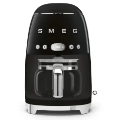 Smeg Keukenmachine Set Filterkoffiemachine DCF02 + Melkopschuimer MFF02 Zwart Online