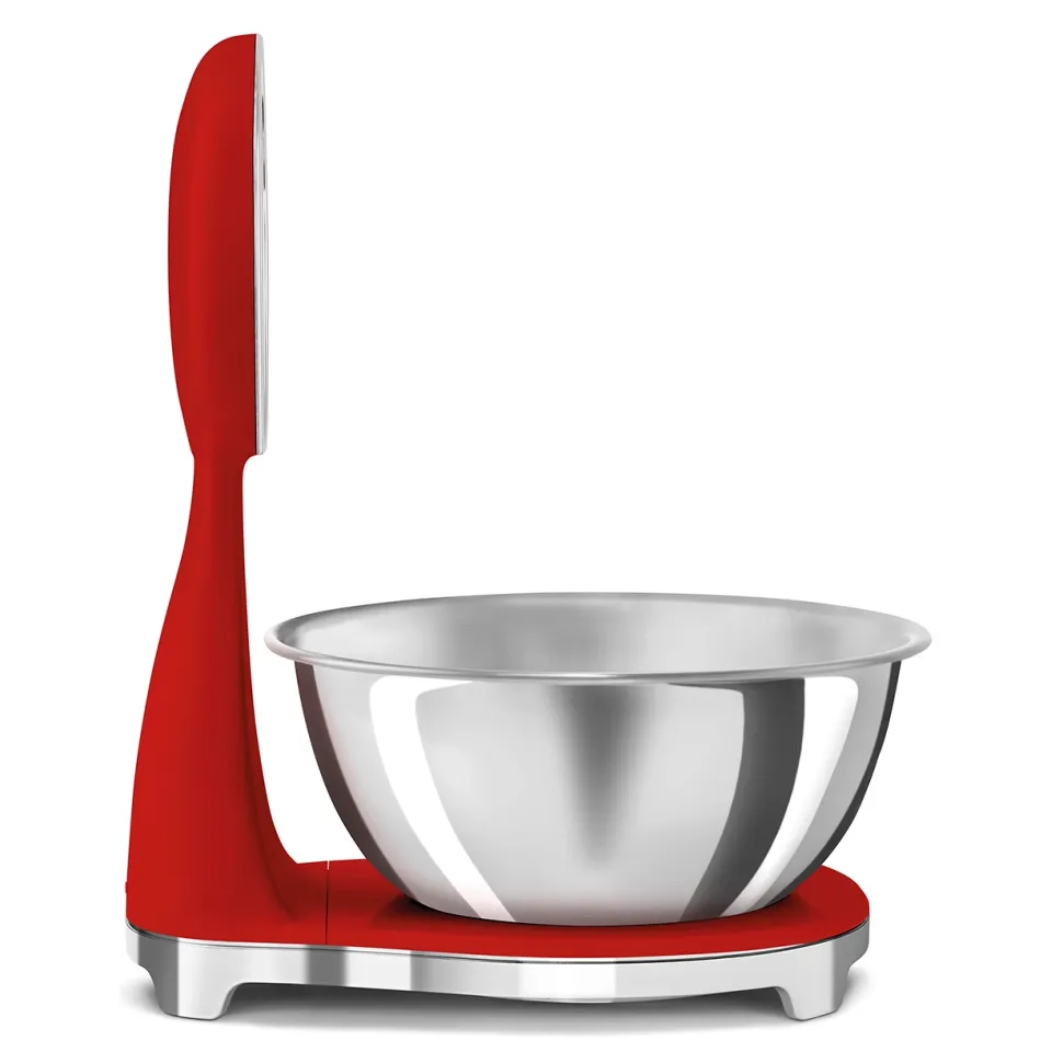 Keukenmachine Set Smeg Keukenmachine SMF05 + Weegschaal KSF01 Rood