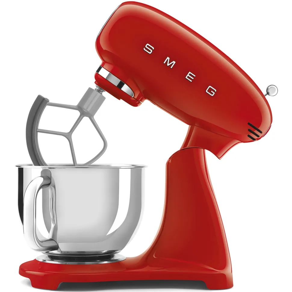 Keukenmachine Set Smeg Keukenmachine SMF05 + Weegschaal KSF01 Rood