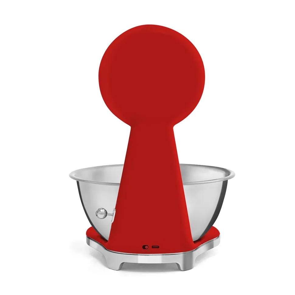 Keukenmachine Set Smeg Keukenmachine SMF05 + Weegschaal KSF01 Rood