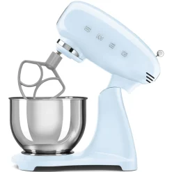 Smeg Keukenmachine Set Keukenmachine SMF05 + Weegschaal KSF01 Pastelblauw New