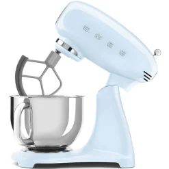 Smeg Keukenmachine Set Keukenmachine SMF05 + Weegschaal KSF01 Pastelblauw New