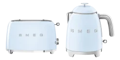 Keukenmachine Set Smeg Waterkoker KLF05 + Broodrooster TSF01 Pastelblauw