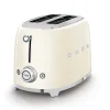 Smeg Keukenmachine Set Waterkoker KLF05 + Broodrooster TSF01 Creme New