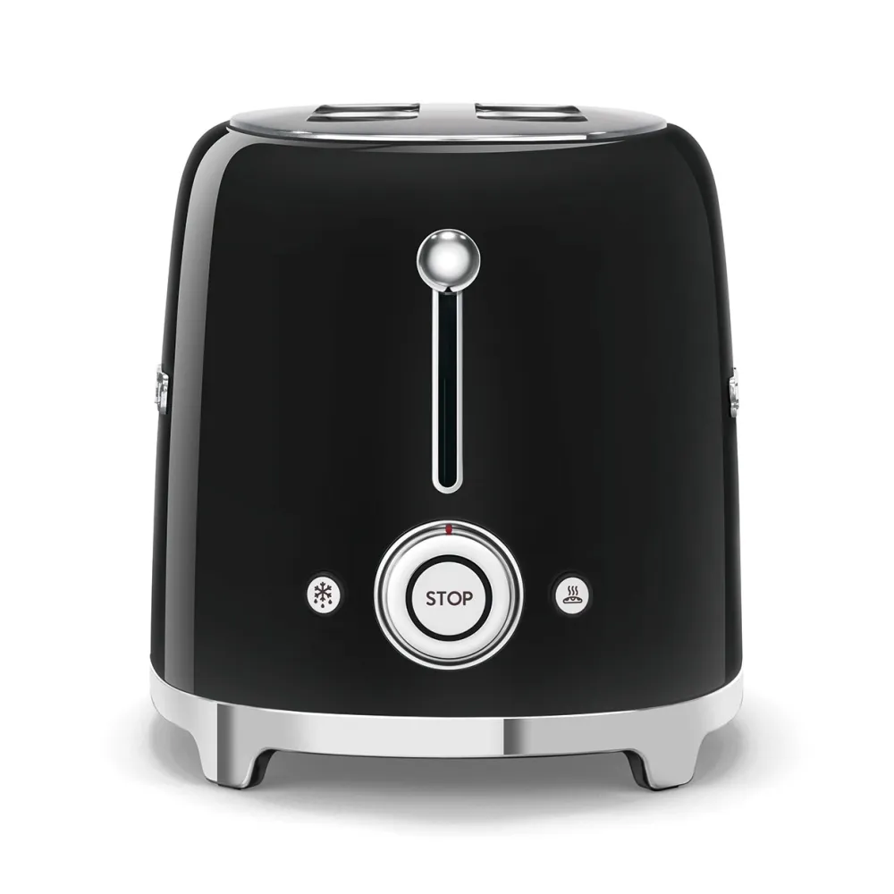 Smeg Keukenmachine Set Waterkoker KLF05 + Broodrooster TSF01 Zwart Hot