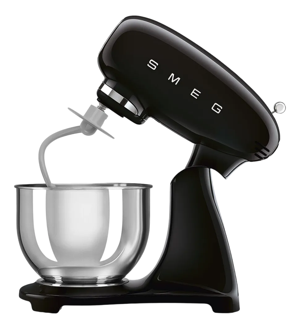 Keukenmachine Smeg SMF05BLEU 50's Style Zwart
