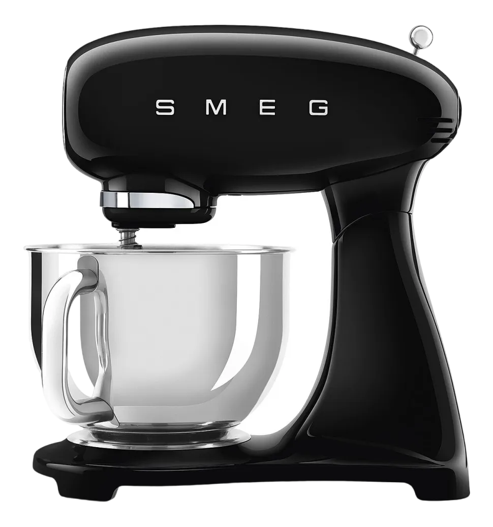 Keukenmachine Smeg SMF05BLEU 50's Style Zwart