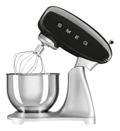Keukenmachine SMEG SMF04BLEU 50's Style Zwart
