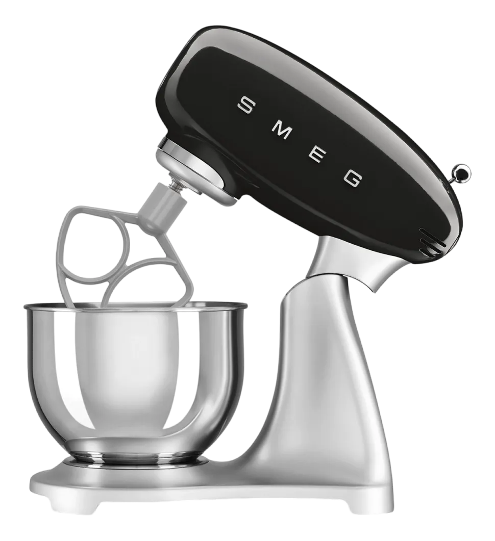 Keukenmachine SMEG SMF04BLEU 50's Style Zwart