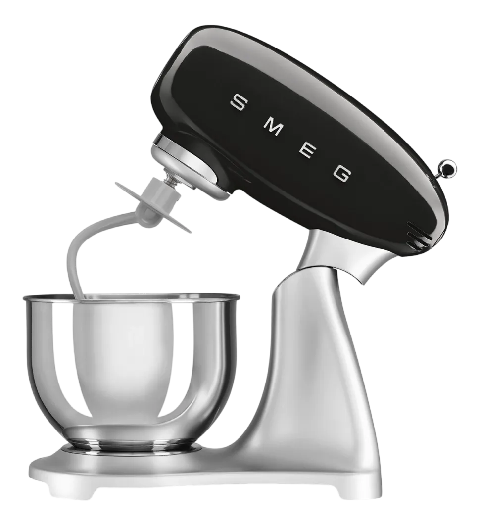 Keukenmachine SMEG SMF04BLEU 50's Style Zwart