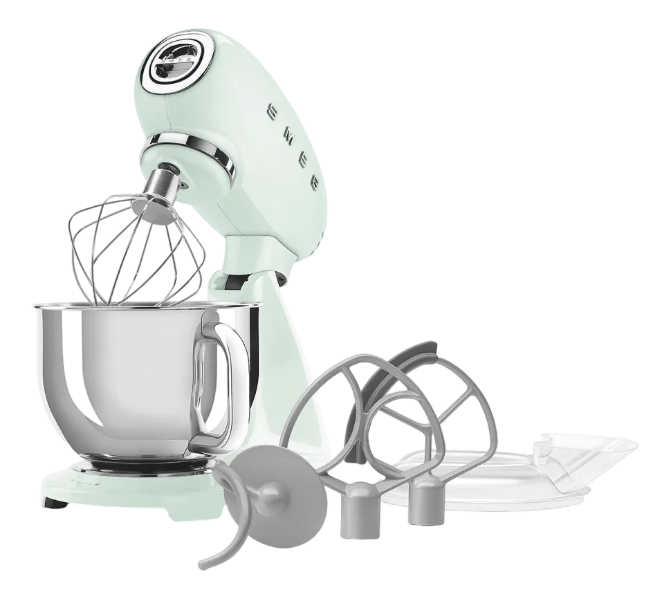 Keukenmachine Smeg SMF05PGEU 50's Style Watergroen