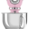 Keukenmachine Smeg SMF05PKEU 50's Style Roze