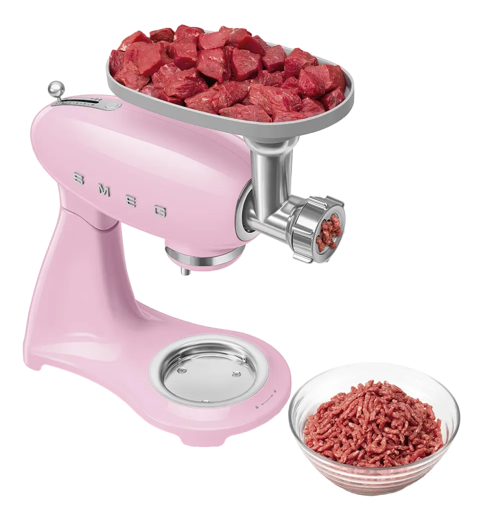 Keukenmachine Smeg SMF05PKEU 50's Style Roze