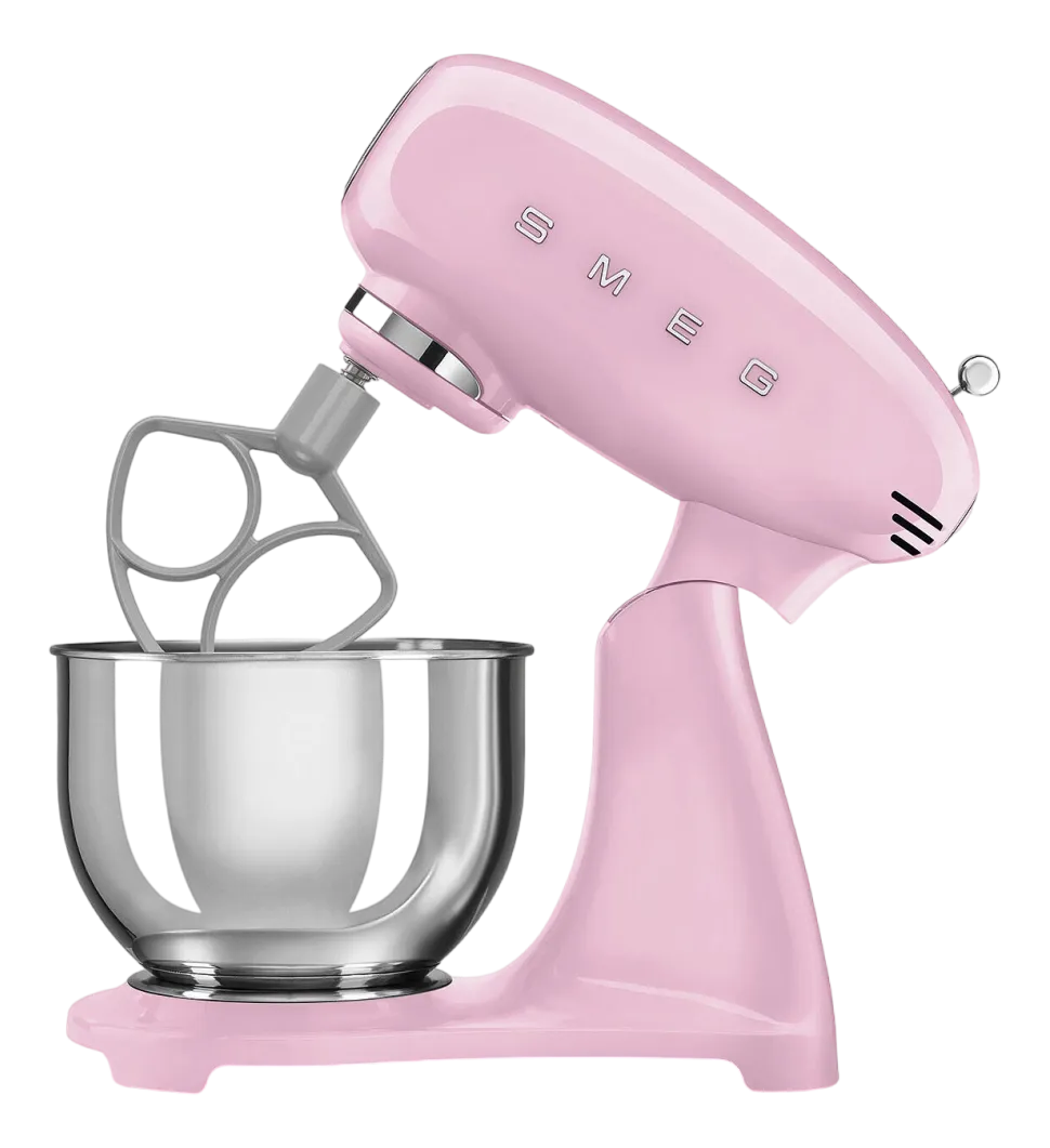 Keukenmachine Smeg SMF05PKEU 50's Style Roze