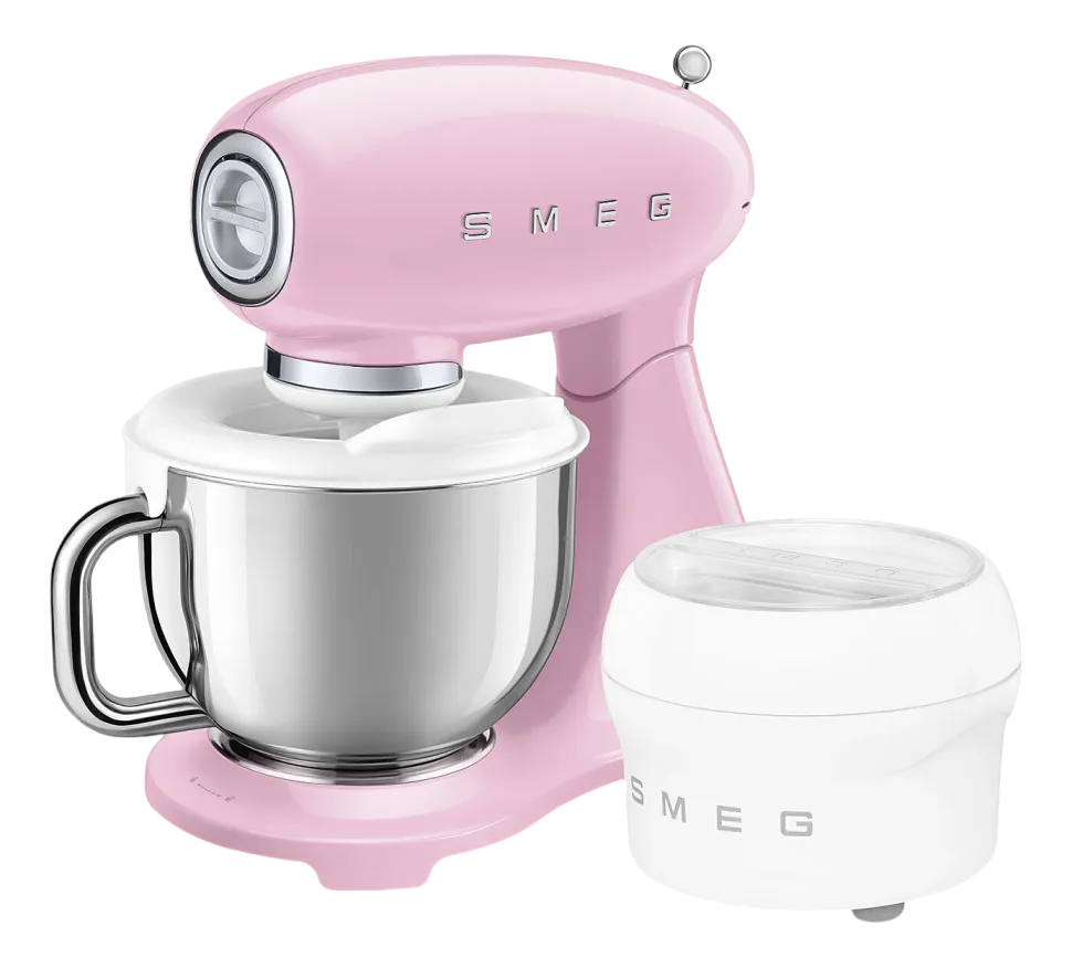 Keukenmachine Smeg SMF05PKEU 50's Style Roze