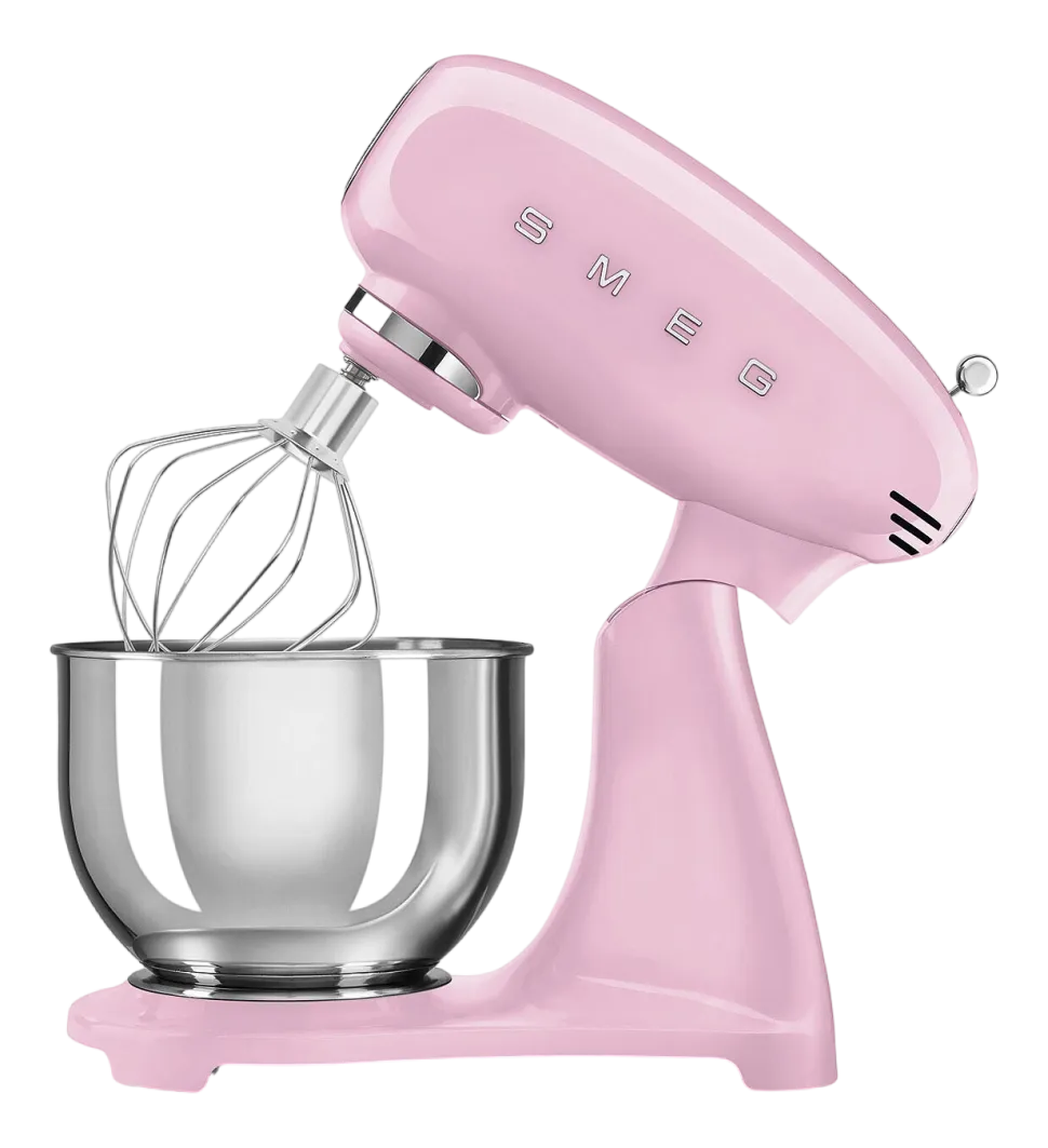 Keukenmachine Smeg SMF05PKEU 50's Style Roze