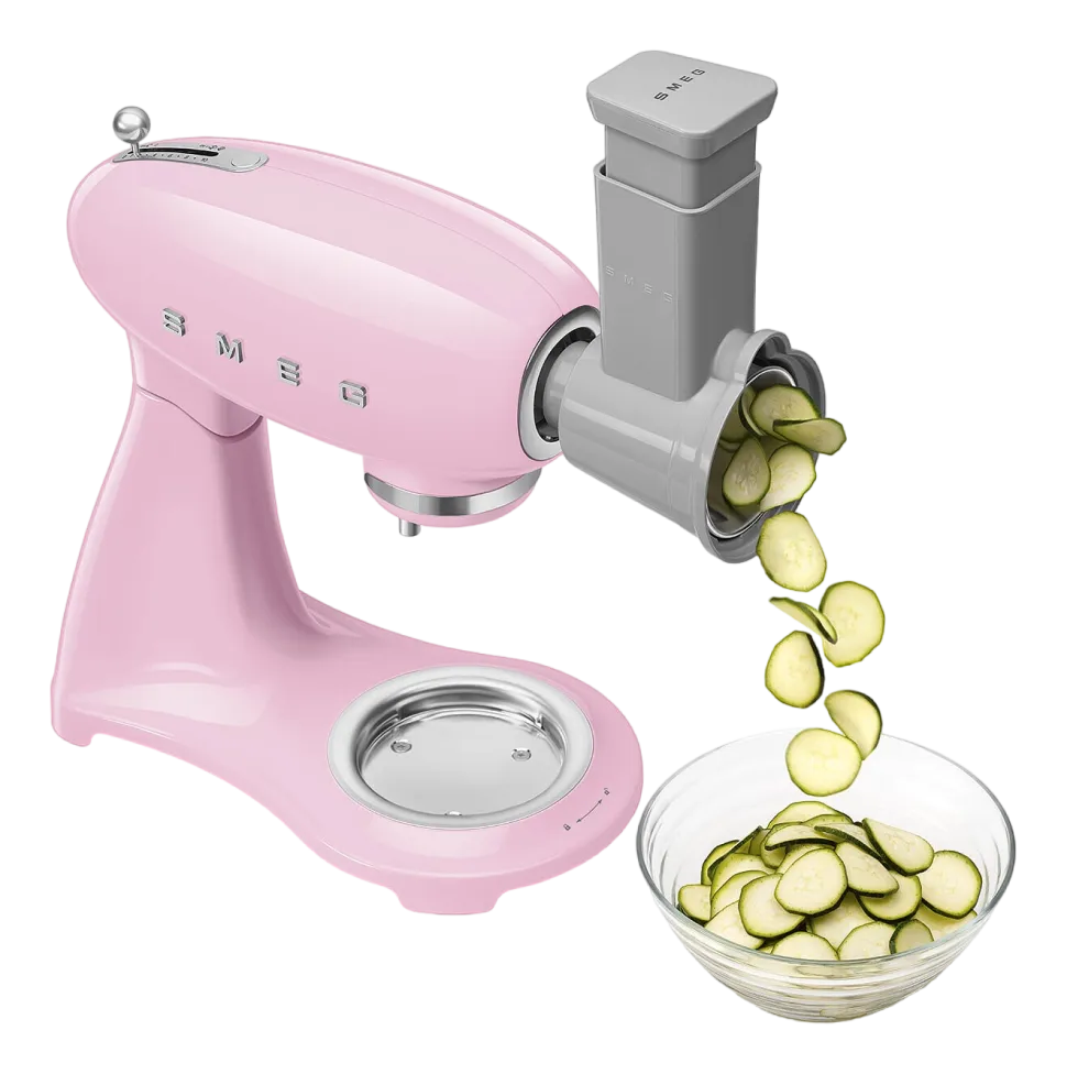 Keukenmachine Smeg SMF05PKEU 50's Style Roze