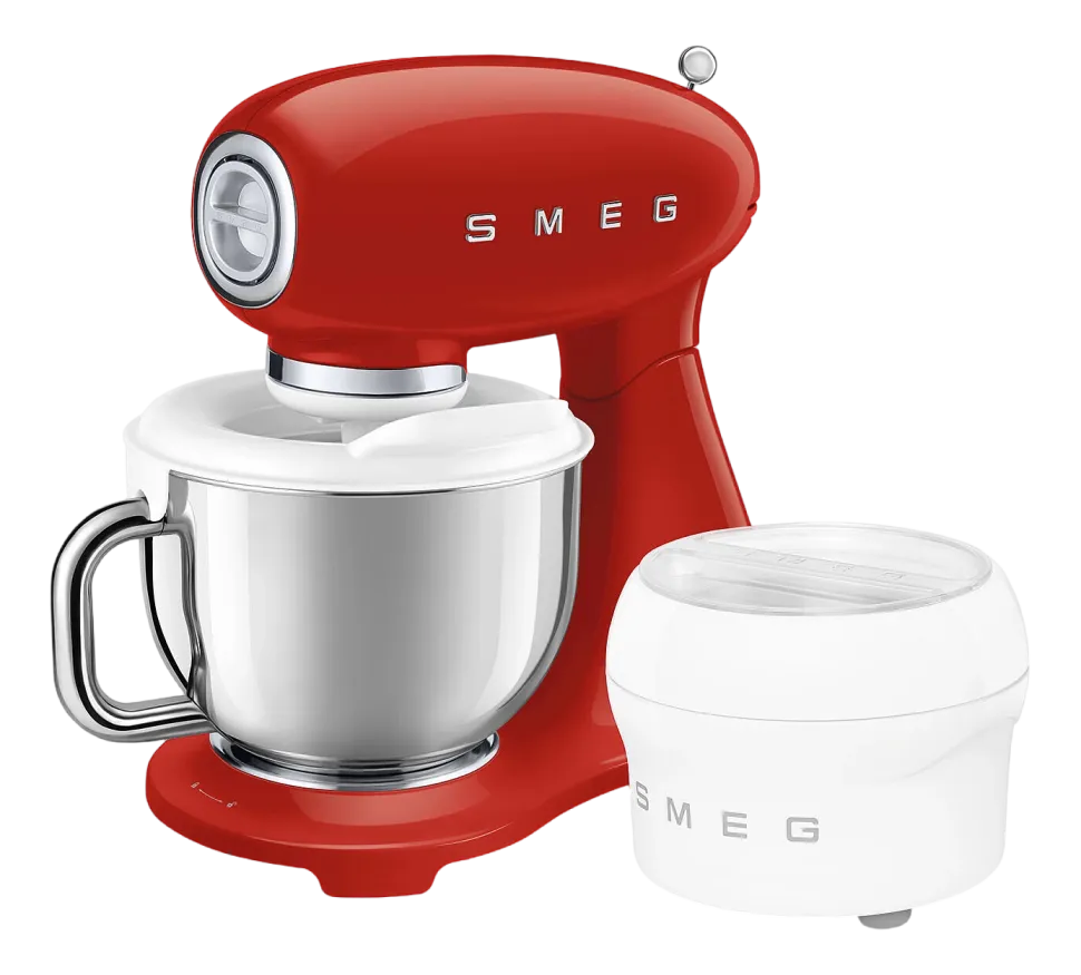 Keukenmachine Smeg SMF05RDEU 50's Style Rood