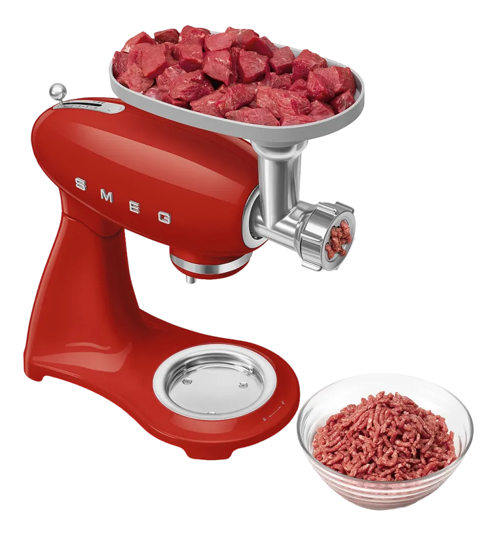 Keukenmachine Smeg SMF05RDEU 50's Style Rood