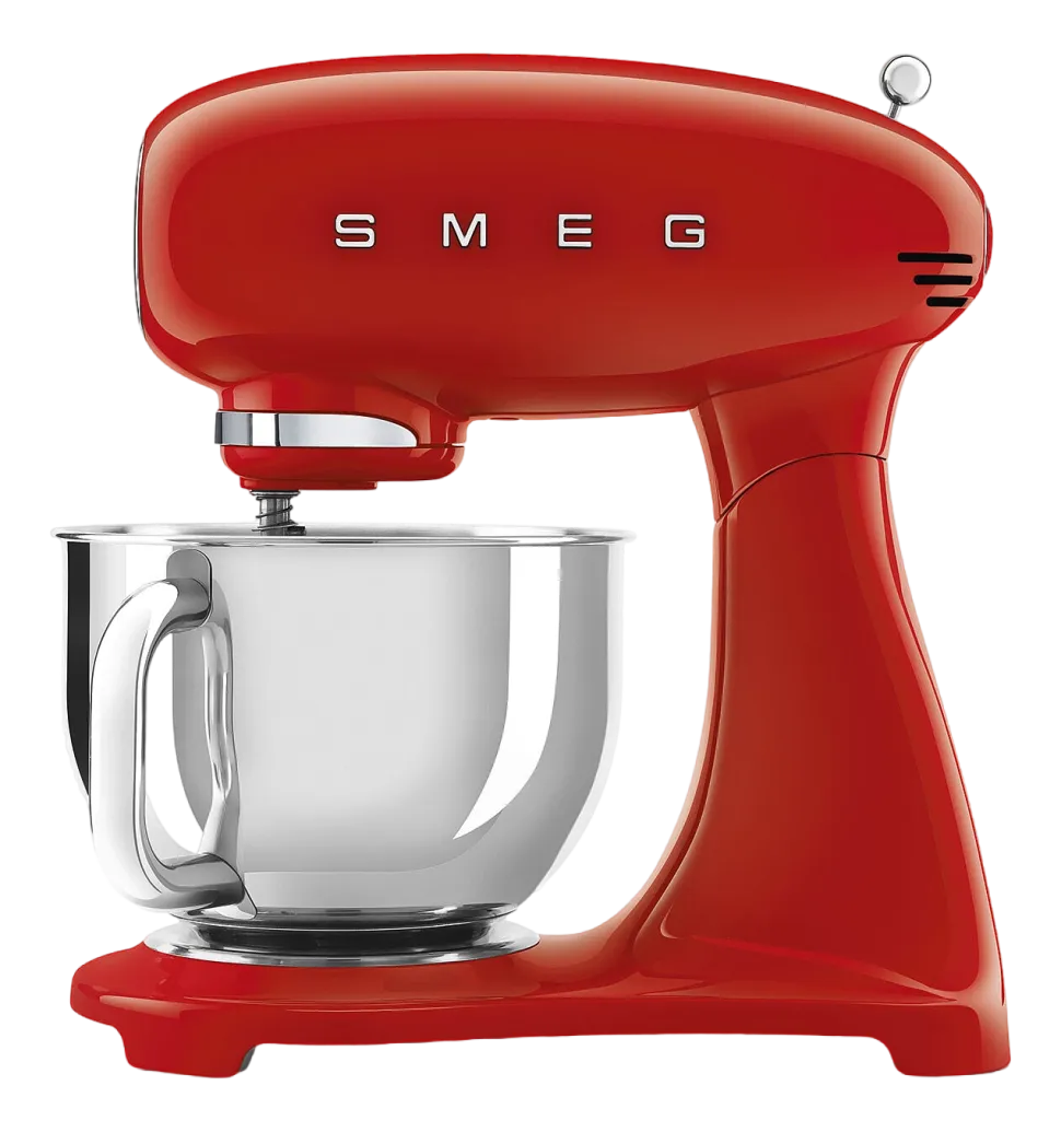 Keukenmachine Smeg SMF05RDEU 50's Style Rood
