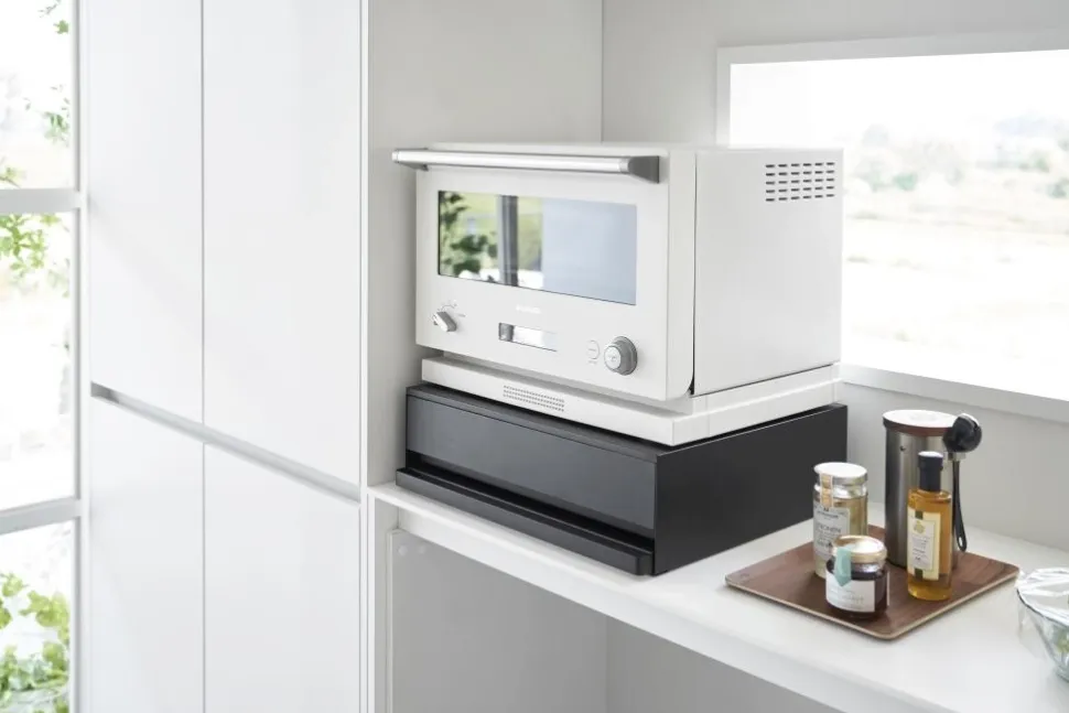Keukenplateau en Lade Yamazaki Tower Black Black