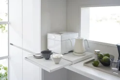 Keukenplateau en Lade Yamazaki Tower White White