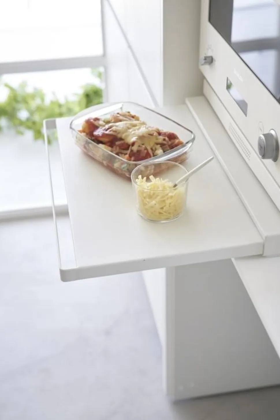 Keukenplateau en Lade Yamazaki Tower White White