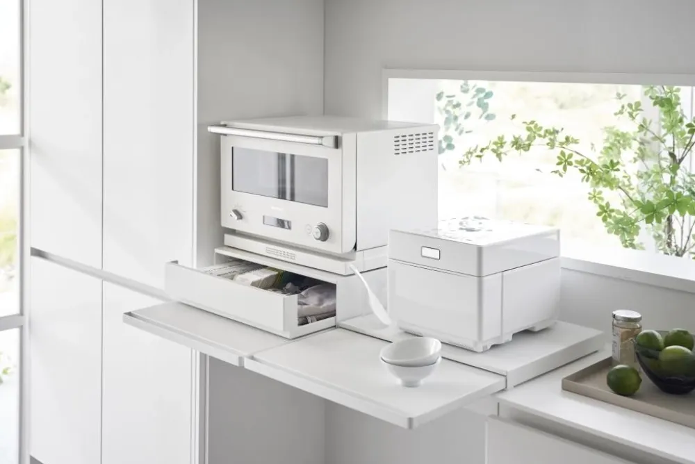 Yamazaki Keukenplateau en Lade Tower White Hot