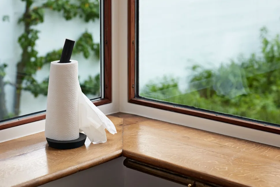 Keukenrolhouder HAY Porter Black