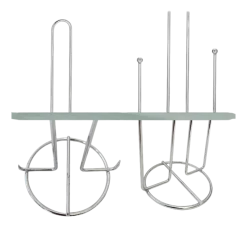 Kela Keukenrolhouder Globul Zilver Discount