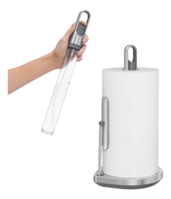 Keukenrolhouder Simplehuman Met Pomp Geborsteld Staal